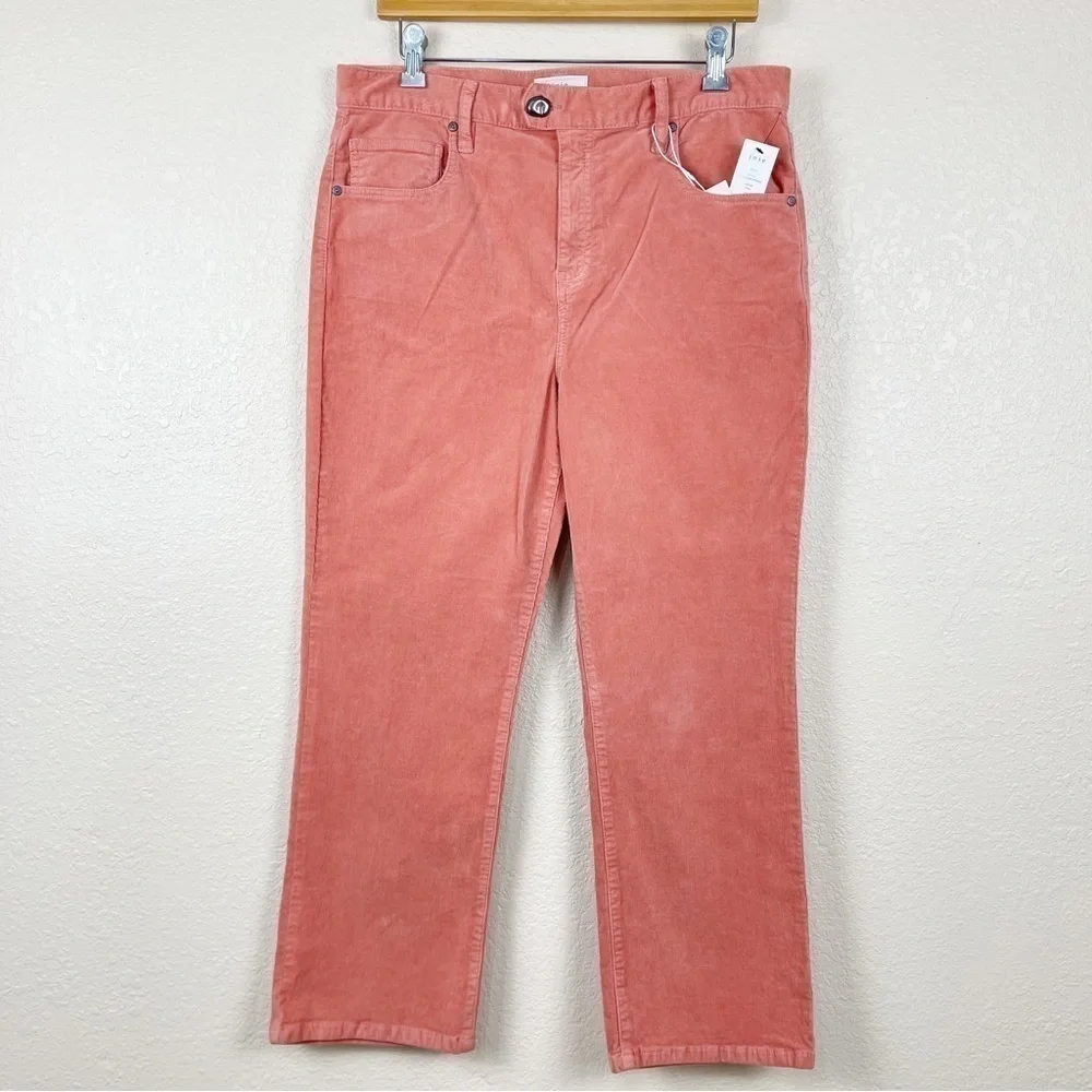 Joie Maza Rose Corduroy Cropped Pant Size 12‎ Women